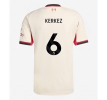 Liverpool Milos Kerkez #6 Koszulka Wyjazdowa 2025-26 Krótki Rękaw